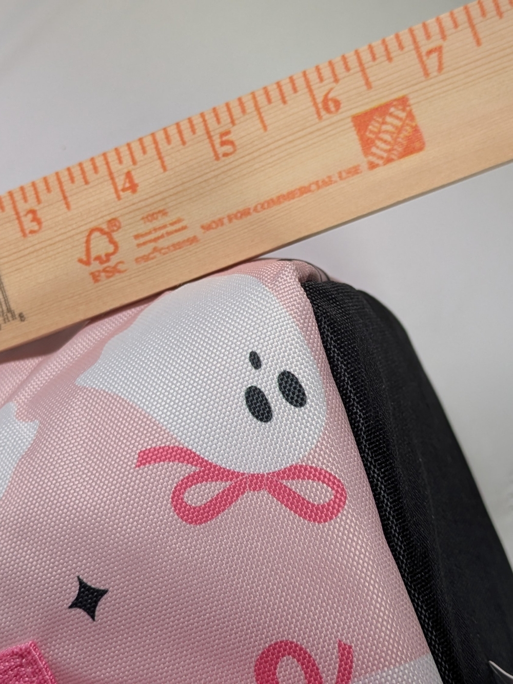 Grocery Outlet 2026 Summerween/Halloween Pink Ghost Print Cooler Bag - Picture 11 of 14